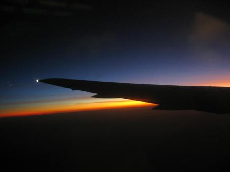 Unser Flug nach von Singapure nach Cairns
