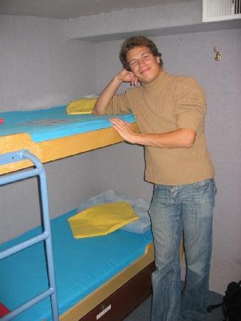 Ralf in der Schiffskabine