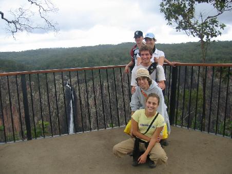 Hier an den Wallermanfalls