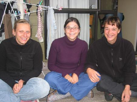 Denise, Ulli und ich