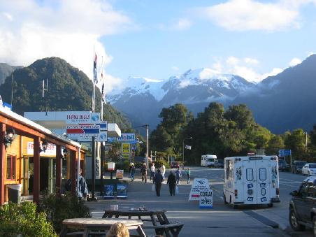Der Ort Franz Josef