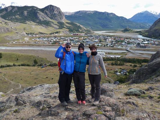 Wiedersehen mit Raphie und Sevi in Chalten  - Einfach Super.