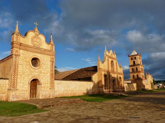 Kirche von San Jose de Chiquitos