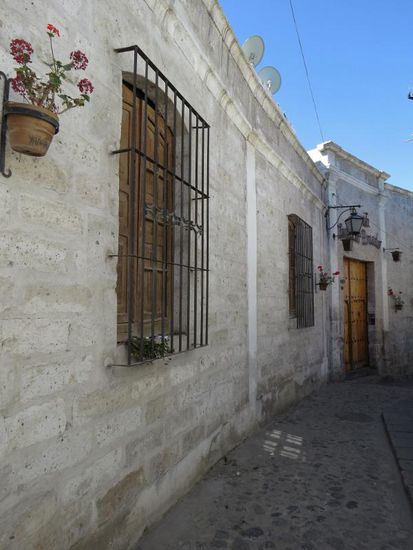 Altstadtgässchen auf dem Weg zum Aussichtspunkt