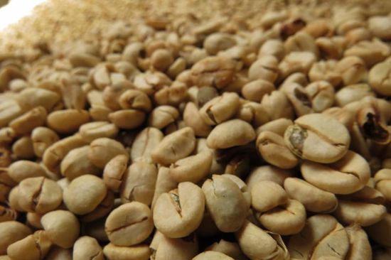 .... dann die Kaffeebohne 