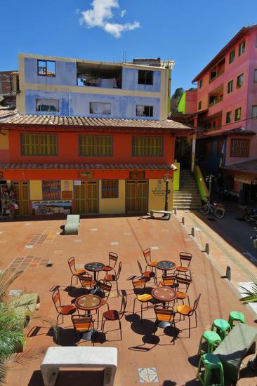 Blick von meinem Lieblingscafe