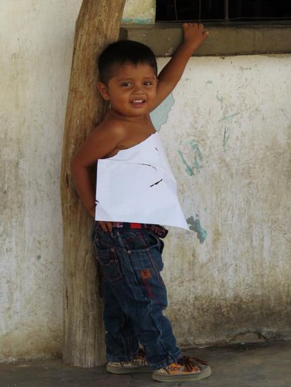 Auch ihn haben wir unterwegs getroffen 