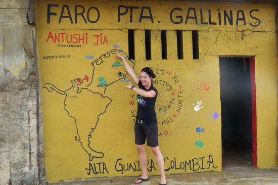 Geschafft! Ziel erreicht. Punta Gallinas, nördlichster Punkt Südamerikas