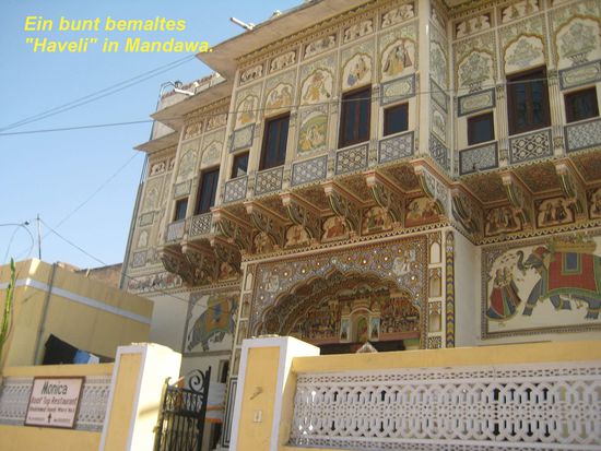 Mandawa ist bekannt für seine wunderschönen "Havelis".
