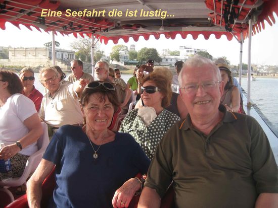 Nicht nur Menschen, Kultur und Alltag der Inder, auch eine Seefahrt gehört dazu.