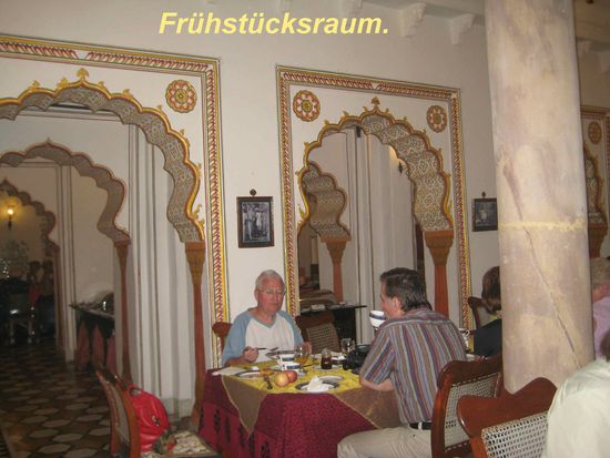 Der Speisesaal kann es mit jedem anderen aufnehmen.