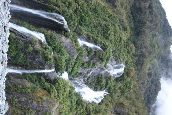 Besuch am Franz Josef Glacier.