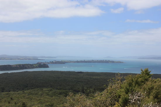 super Ausblick vom höchsten Punkt der Insel