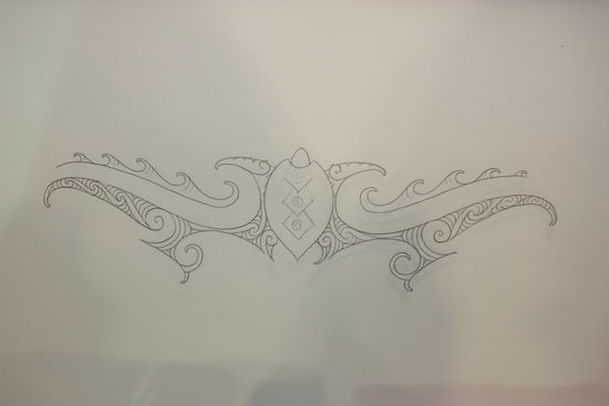 Das esch tattoovierig wo de Haki för mech zeichnet het.