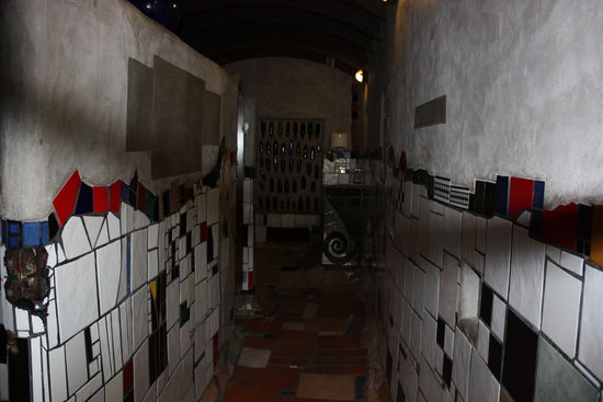 WC von Hundertwasser in Kawakawa. Leider waren sie geschlossen.
