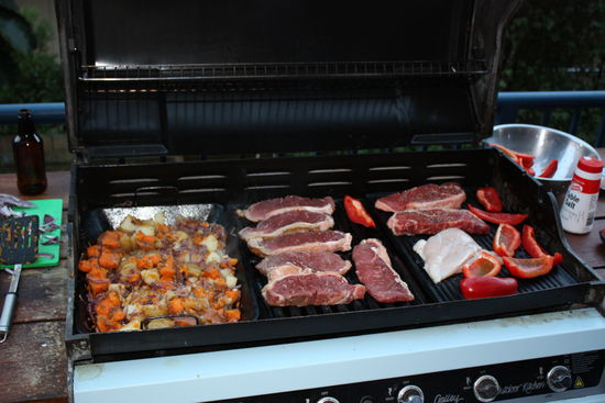 So muss ein richtig gefüllter Grill aussehen, nicht?