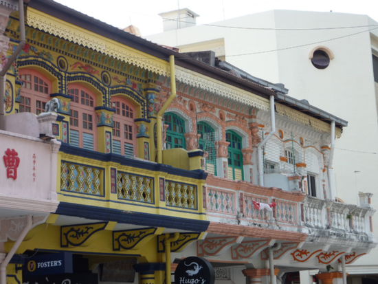 Haeuser in Little India, huebsch nicht?
