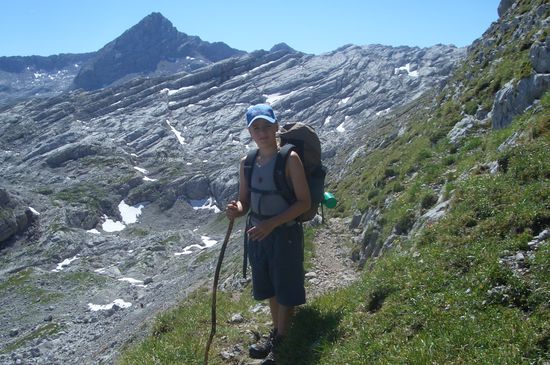 Erste Blicke ins Steinerne Meer