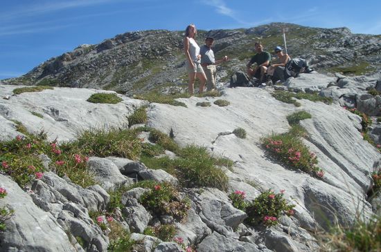 Gute Laune und schönes Wetter sind Garant für eine tolle Wanderung 