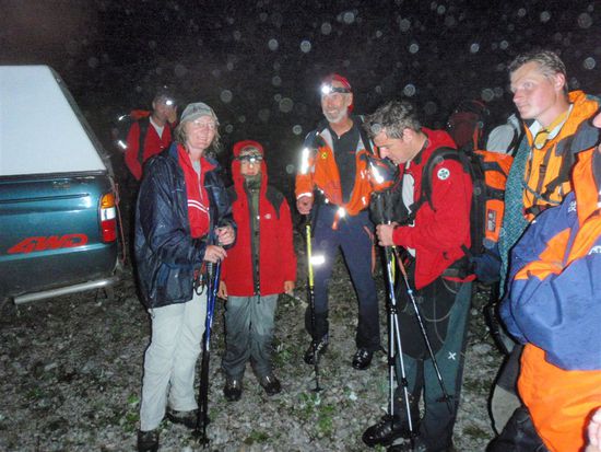 Endlich angekommen. Jetzt kann es nicht mehr weit sein.