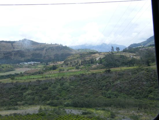 aus dem Bus heraus fotografiert ....