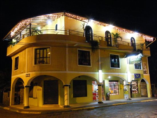 unser Hostal Las Palmas... in Puyo