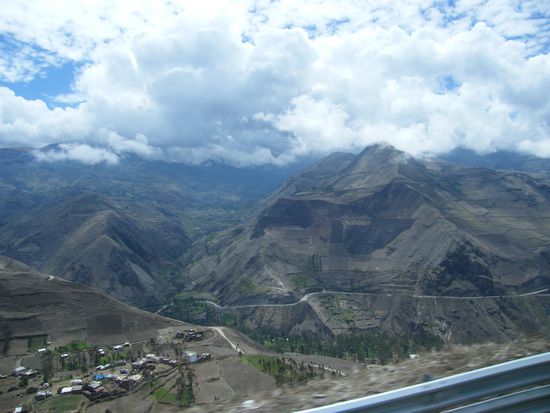 jetzt waren wir schon genau so hoch ....