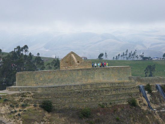 der Sonnentempel von Ingapirca ...