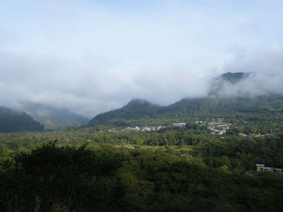 alles voller Landschaft da ...