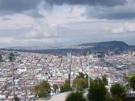 BLick von der Virgin über die Stadt