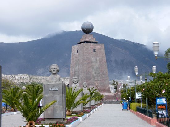 der falsche Mittelpunkt der Erde ....