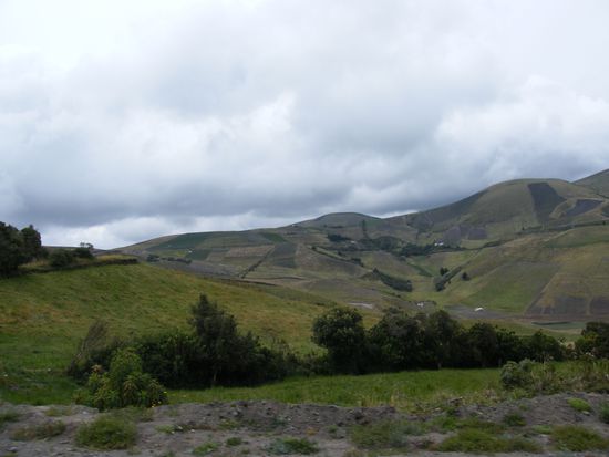 auf der Fahrt nach Chugchiglan ... einfach nur Landschaft