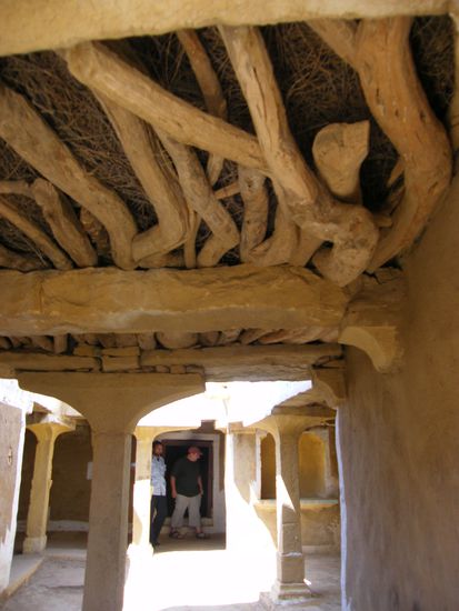 im Haus drin .... wer hätte das gedacht.