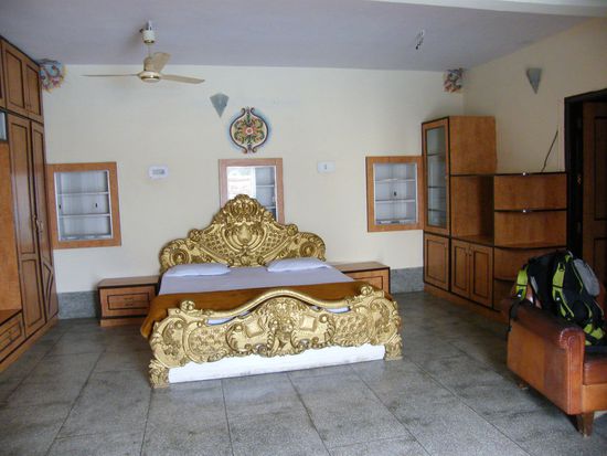 unsere Unterkunft in Jodhpur ...