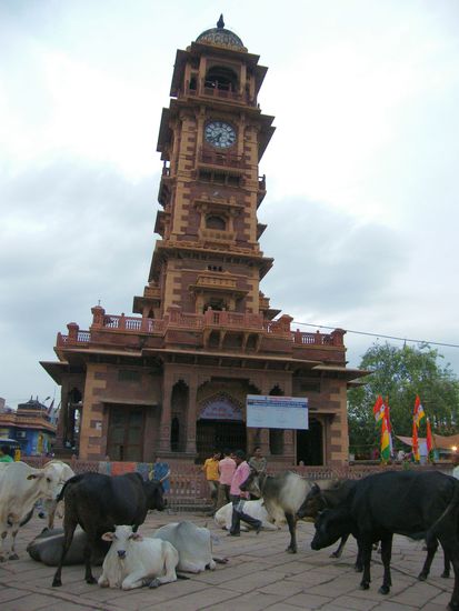 der Clocktower ... mit Belagerung