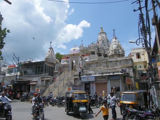 der Tempel, aber die Besichtigung haben wir uns erspart