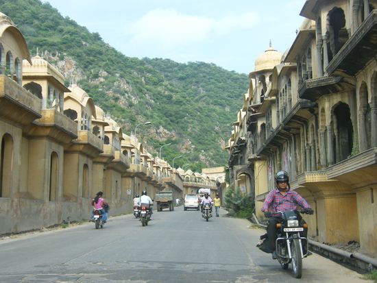 Ausfahrt von Jaipur