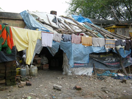 Wohnung am Strassenrand