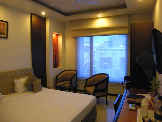 unser Hotelzimmer im Hotel Le Roi... purer Luxus