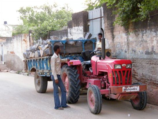 Transport auf Indisch