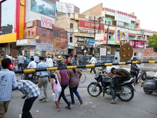 die Geschichte mit der Schranke