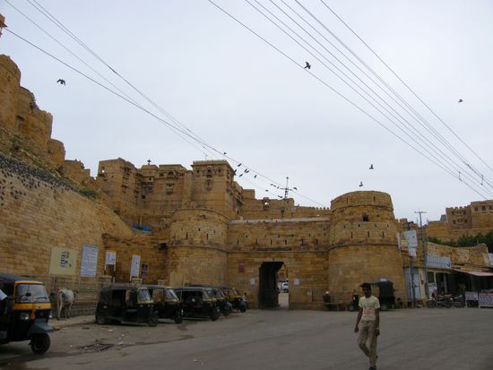 Haupteingang zum Fort in Jaisalmer