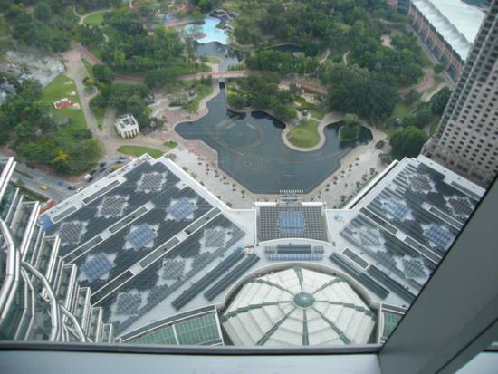 Blick, quasi nach hinten raus ...