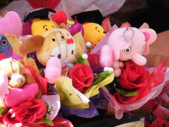 am Blumenstand gefunden ....