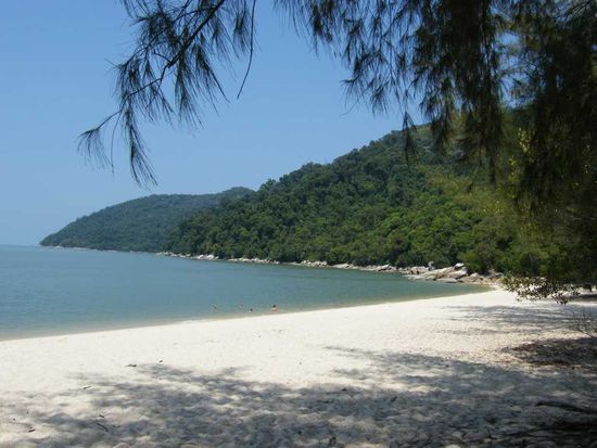 und bis auf die 4 Menschen, war da nix los. Kein T-Shirtdealer ... nix. Einfach ein Traum.