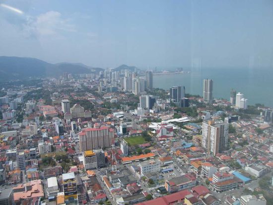 Blick über Georgestown