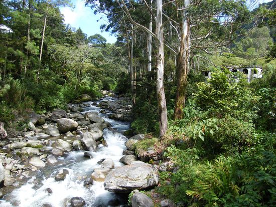 an dieser Stelle wurden wir vom Taxifahrer ausgesetzt ...