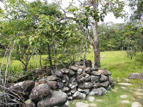 die Pools von aussen ... also das war schön gemacht ...