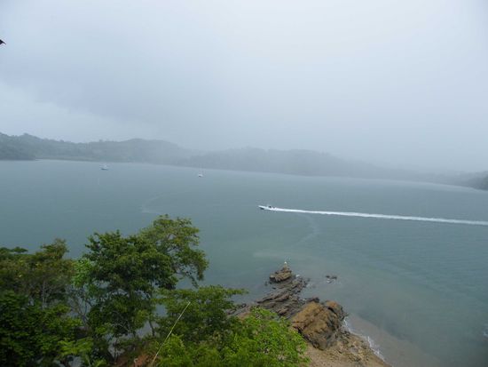 kurz bevor der Regen ankam ...