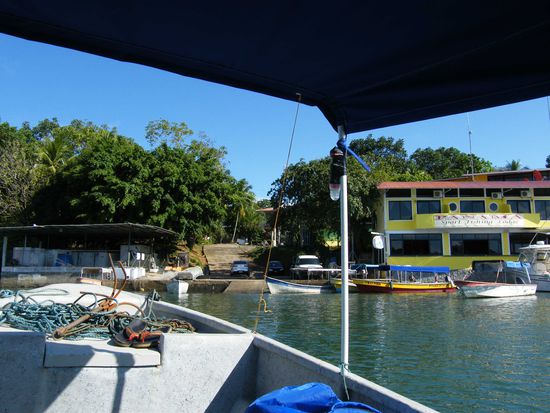 der Hafen von Boca Chica